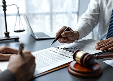 Personal representative signing probate documents in Colorado.